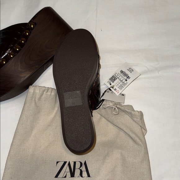Zara Brown Platform - Picture 4 of 4